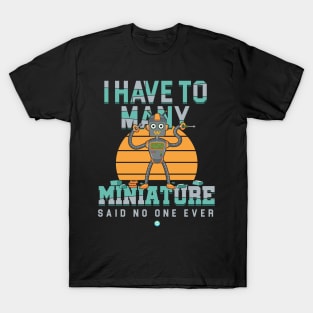 Funny Miniature Collector Gift T-Shirt